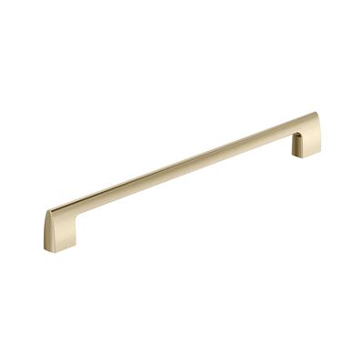 Amerock Riva 12-5/8 Inch cc Cabinet Pull Golden Champagne