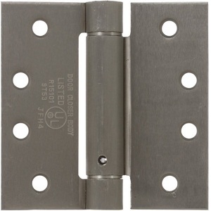 Advantage 4 Inch Grade I Commercial Spring Hinges with Square Corners (EACH)