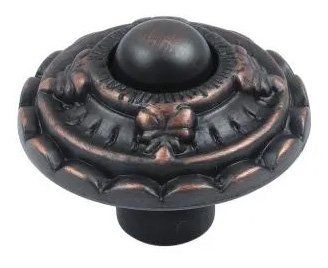 Atlas Homewares ST Michel Knob 1 1/2 Inch Venetian Bronze