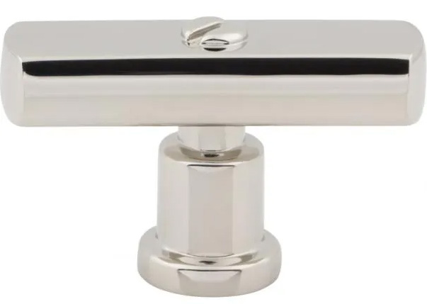 Atlas Homewares Everitt T-Knob 2 Inch Polished Nickel