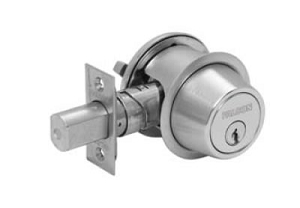 Falcon D100 Series Grade 1 Commercial Deadbolt Single Cylinder x Thumbturn Function