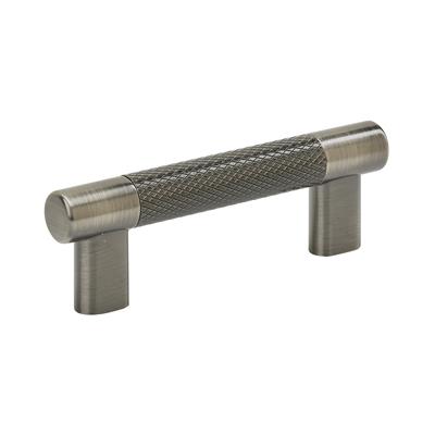 Amerock Bronx 3 or 3-3/4 Inch cc Cabinet Pull Gun Metal