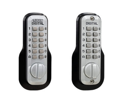 Lockey Style M210DC Double Combination (Comes with Optional EZ Plate)