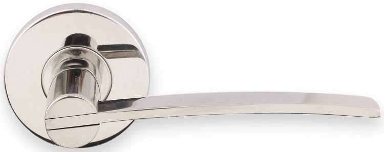 Inox 217 Horizon Lever Handle with Round Rosette