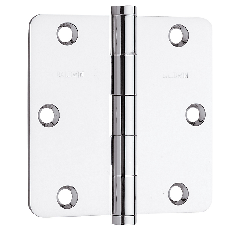 Baldwin Estate Series 3 1/2 Inch Door Hinge with 1/4 Inch Radius Corner