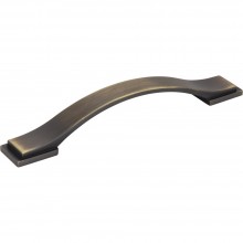 Hardware Resources Mirada 128mm CC Cabinet Pull in Antique Brushed Satin Brass
