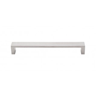 Top Knobs TK252SS Sanctuary II Modern Metro Pull 7 Inch CC Brushed Stainless Steel