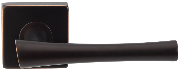 Inox 214 Champagne Lever Handle with Square Rosette
