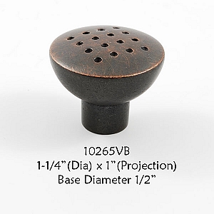Residential Essentials 10265 Cabinet Knob in Venetian Bronze