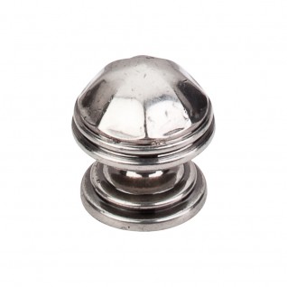Top Knobs Britannia Collection M22 London Knob 1 1/4 Inch Pewter Antique