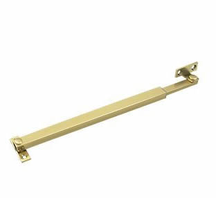 Deltana Solid Brass 12 Inch Friction Casement Adjuster