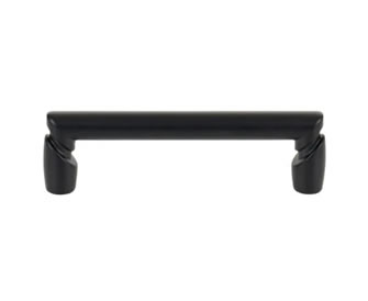 Top Knobs TK3132BLK Florham Pull 3 3/4 Inch CC Flat Black