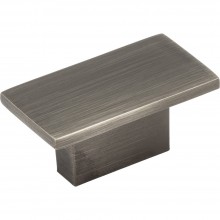 Hardware Resources Mirada 1 9/16 inch Cabinet Knob in Brushed Pewter