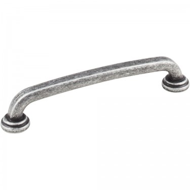 Hardware Resources Bremen 1 Cabinet Pull 128mm CC - Distressed Antique Silver