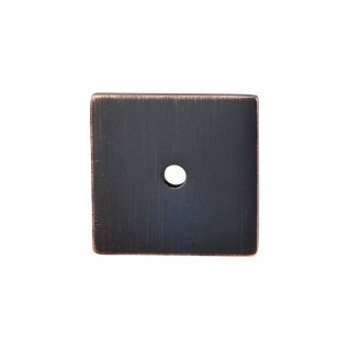 Top Knobs TK95TB Sanctuary I Square Backplate 1 1/4 Inch Tuscan Bronze