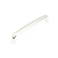 Schaub Traditional Design Pull 10 inch cc Polished Nickel