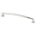 Berenson Tailored Traditional Appliance Pull 224MM C/C Polished Nickel
