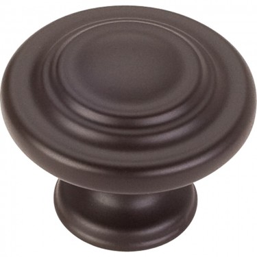 Hardware Resources Arcadia 1-1/4 Inch Cabinet Knob - Dark Bronze
