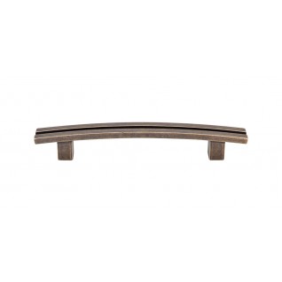 Top Knobs TK81GBZ Sanctuary I Inset Rail Pull 5 Inch CC German Bronze