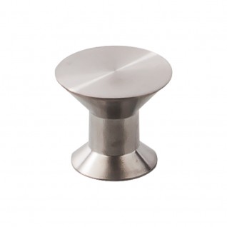 Top Knobs SS44 Stainless Steel Collection Knob 1 3/16 Inch Brushed Stainless Steel