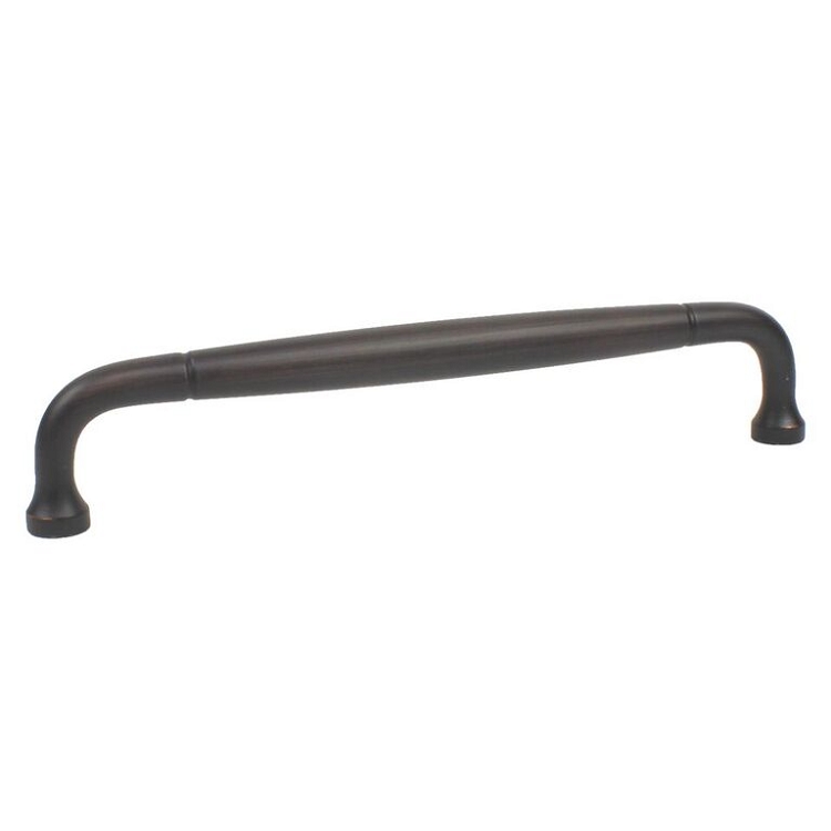Century 12 Inch CC Solid Brass Rounded Appliance Pull - Weathered Bronze/Copper