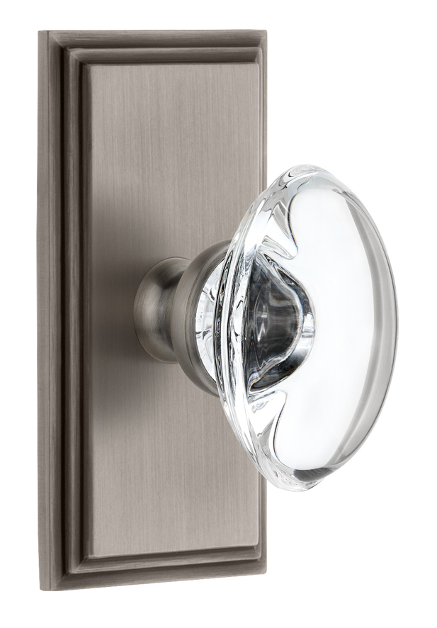 Grandeur Carre Plate with Provence Knob
