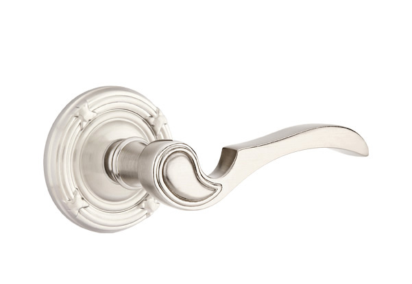 Emtek Coventry Lever with Ribbon & Reed Rosette