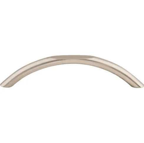 Top Knobs M543 Curved Pull 5 1/16 Inch CC Brushed Satin Nickel