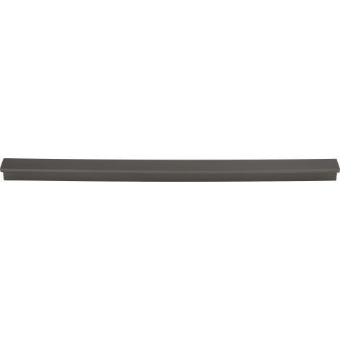 Top Knobs TK1046AG Minetta Tab Pull 12 Inch CC Ash Gray