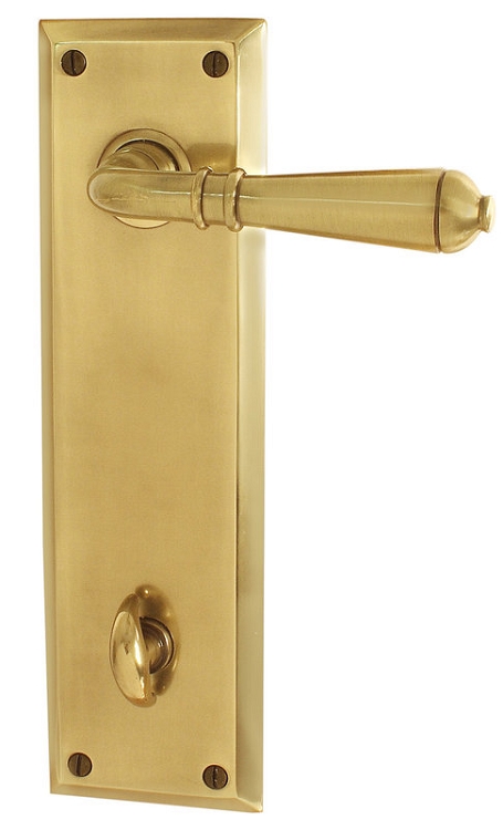 Emtek Quincy 7 1/8 Inch Thumbturn Privacy NON-KEYED Sideplate