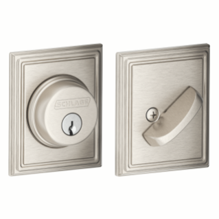 Schlage B60 Addison Style Single Cylinder Deadbolt