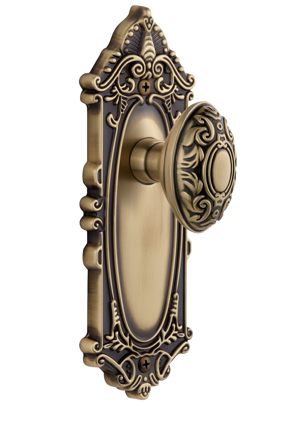 Grandeur Grande Victorian Plate with Grande Victorian Knob