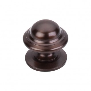 Top Knobs Britannia Collection M768 Empress Knob 1 3/8 Inch Oil Rubbed Bronze