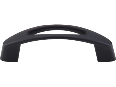 Top Knobs M1777 Nouveau 3 Inch CC Verona Pull Flat Black