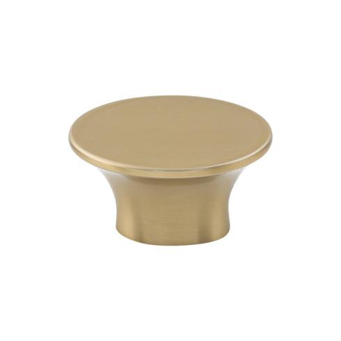 Top Knobs TK781HB Edgewater 1 1/2 Inch Knob Honey Bronze