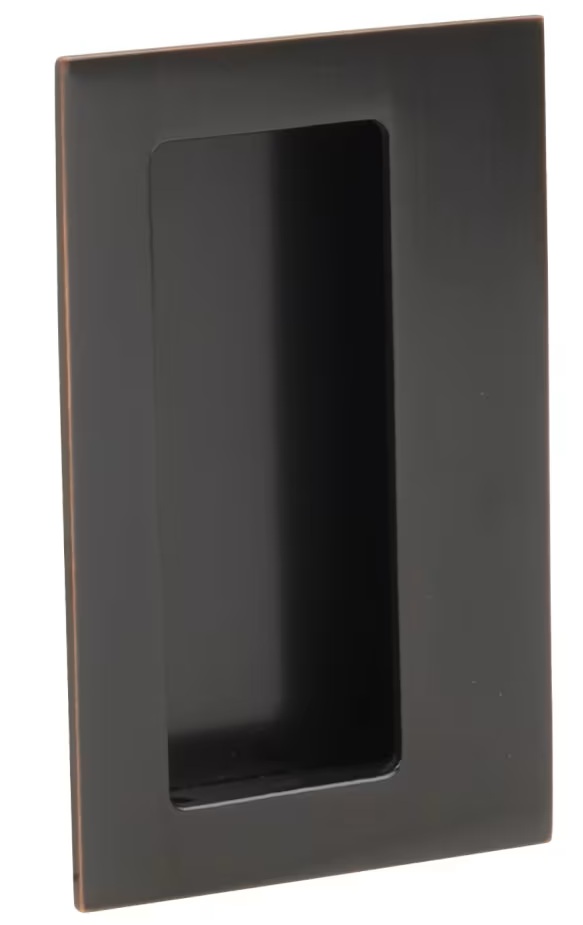 Emtek Rectangular with Offset Pocket Flush Pull