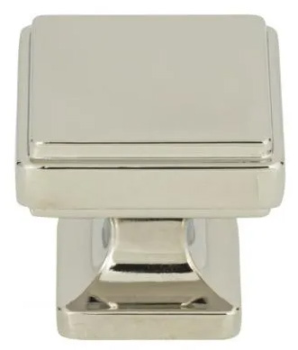 Atlas Homewares Kate Knob 1 1/4 Inch Polished Nickel