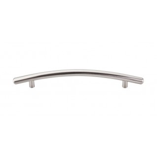 Top Knobs M536 Curved Bar Pull 6 5/16 Inch CC Brushed Satin Nickel