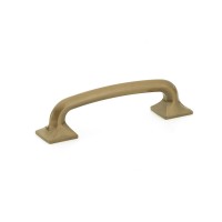 Schaub Northport Square 4 inch CC Cabinet Pull in Brushed Bronze