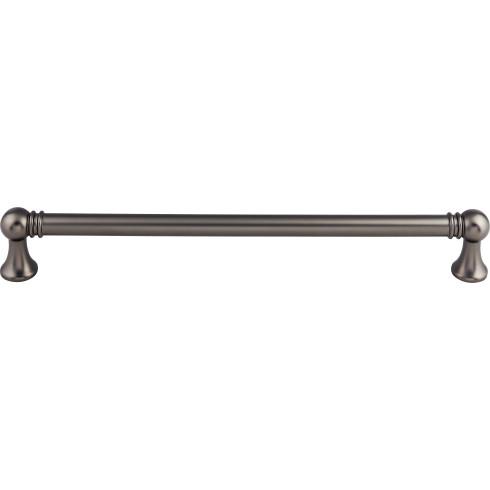 Top Knobs TK808AG Kara 12 inch CC Appliance Pull Ash Gray