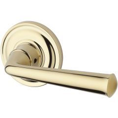 Baldwin Reserve Series Federal Lever with Traditional Round Rosette