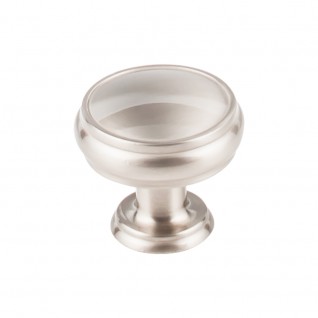 Top Knobs TK832BSN Eden 1 3/8 inch Cabinet Knob Brushed Satin Nickel