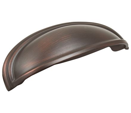 Amerock Ashby 3 & 4 Inch CC Cup Pull Oil-Rubbed Bronze