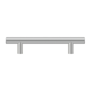 Bar Pulls, Stainless Steel 3-3/4 Inch Finish Overall 6 Inch