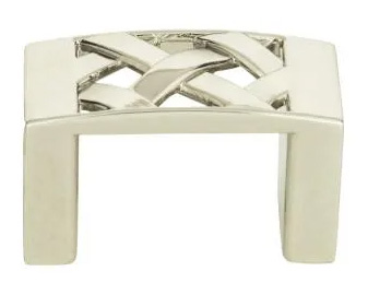 Atlas Homewares Lattice Knob 1 5/8 Inch Polished Nickel