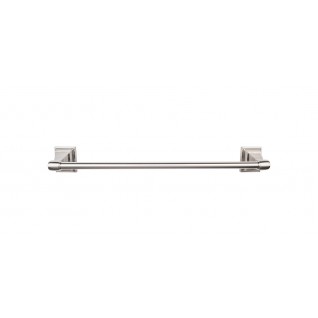 Top Knobs STK6BSN Stratton 18 inch Single Towel Bar Brushed Satin Nickel