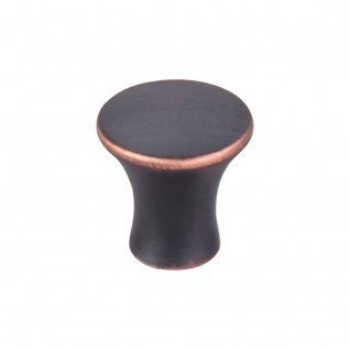 Top Knobs TK590UM Mercer Oculus Small Round Cabinet Knob 7/8 Inch Umbrio