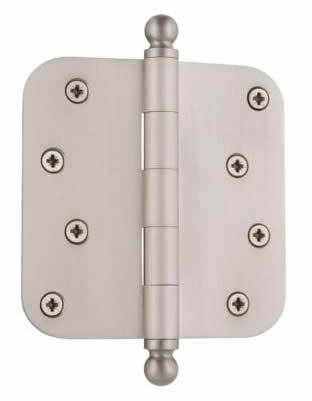Grandeur 4 inch Ball Tip Hinge with 5/8 inch Radius Corners