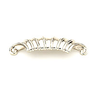 Schaub French Court 2 Inch CC Cup Pull - White Brass