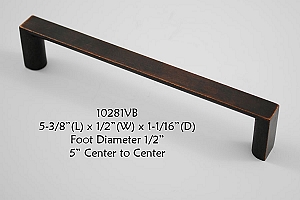 Residential Essentials 10281 Cabinet Pull in Venetian Bronze